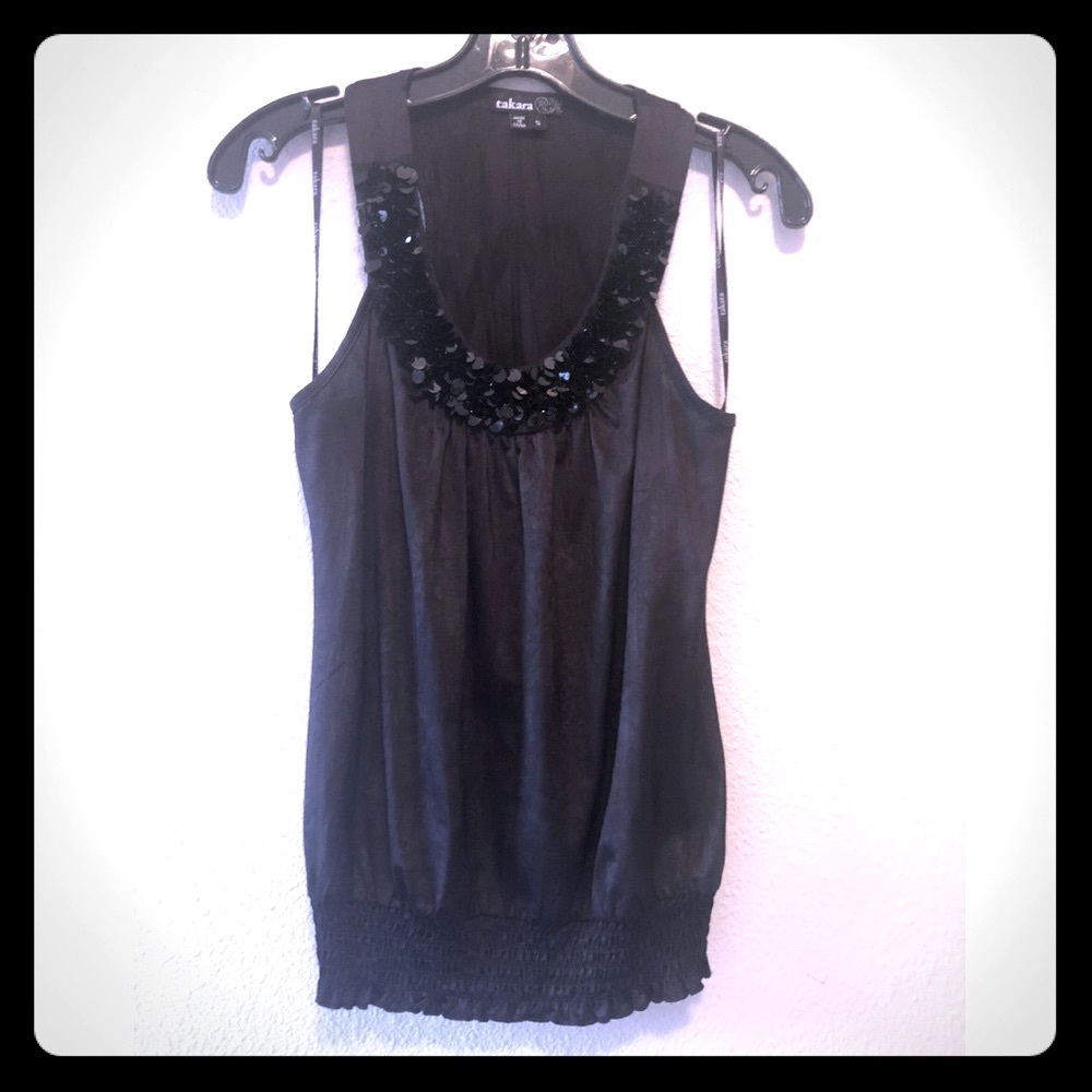 Beautiful Black Tank Top